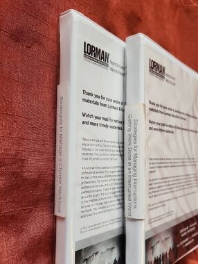 Lorman Education Services Continuing Education Strategies DVD's (2)